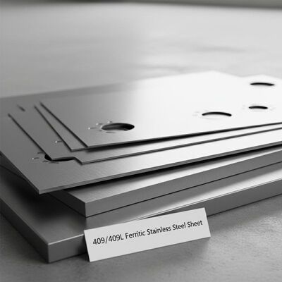 409 409L Titanium Stabilized Ferritic Stainless Steel Sheet 0.4mm-6mm Automotive Exhaust Grade Plate