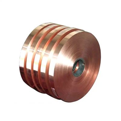 تامین کننده حرفه ای فویل مس 0.1mm C2100 C2200 C2400 Copper strip coil