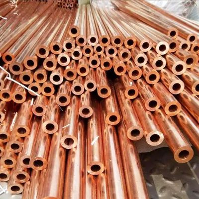 اندازه سفارشی لوله مس خالص 99.9٪ ASTM C10100 C10200 C11000 برای صنعت
