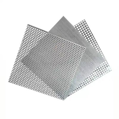 ورق ضد زنگ کارخانه 304 چین سوراخ دار 96 اینچ × 3/8 اینچ × 16 ga 304 ورق فولادی ضد زنگ